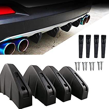 Rear diffuser universal black